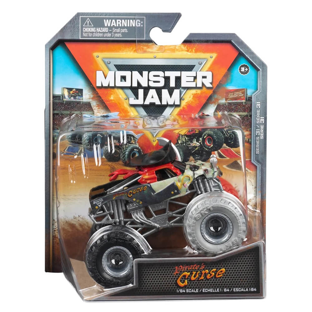 Monster Jam 1:64 Scale Die-Cast Pirate's Curse Monster Truck