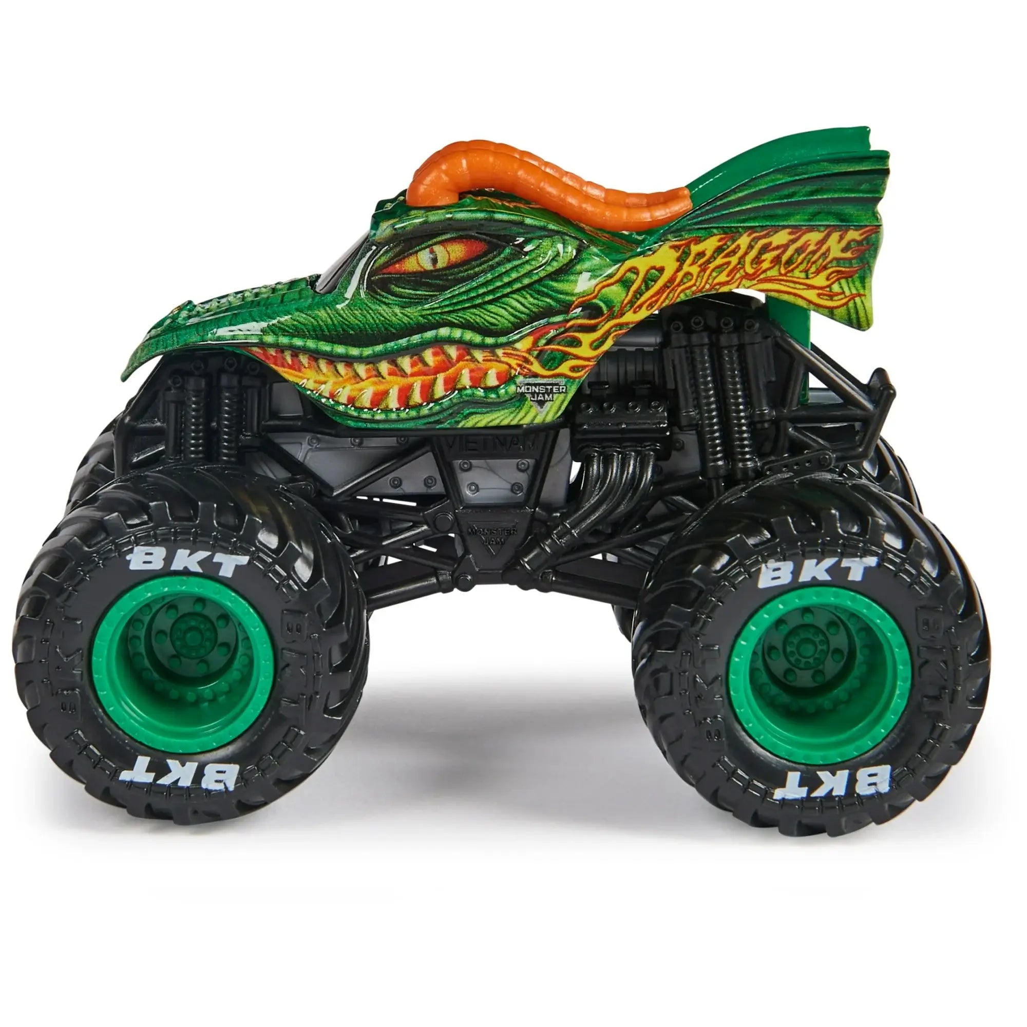 Monster Jam Dragon Die-Cast 1:64 Scale Monster Truck side