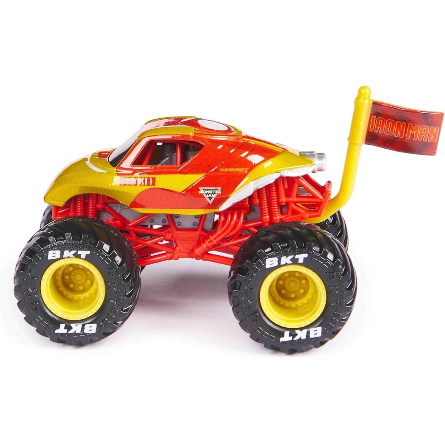 Monster Jam Marvel 1:64 Scale Diecast Iron Man Monster Truck