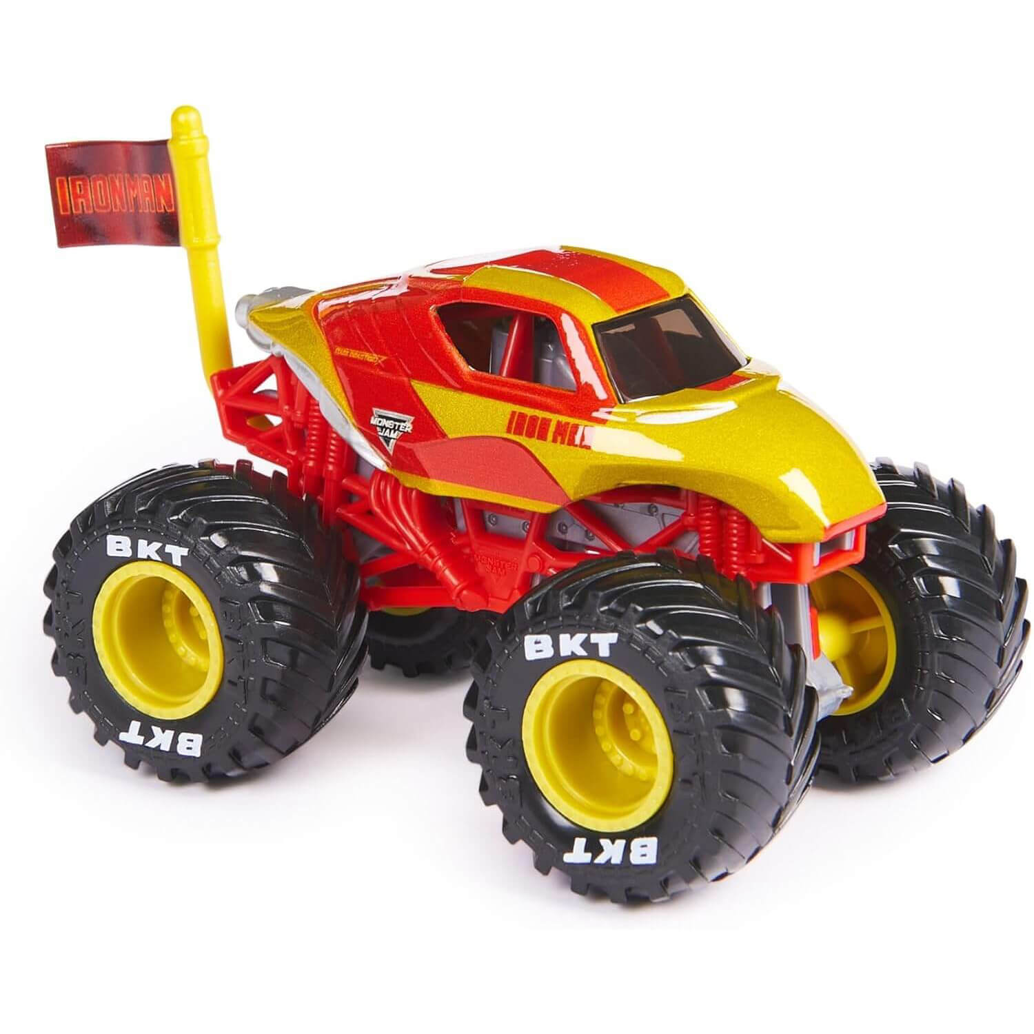 Monster Jam Marvel 1:64 Scale Diecast Iron Man Monster Truck