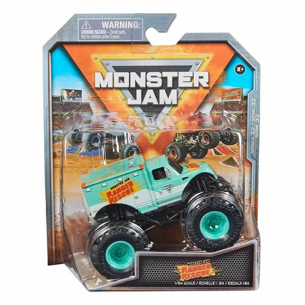 Monster Jam Series 32 Ranger Rescue 1:64 Scale Vehicle