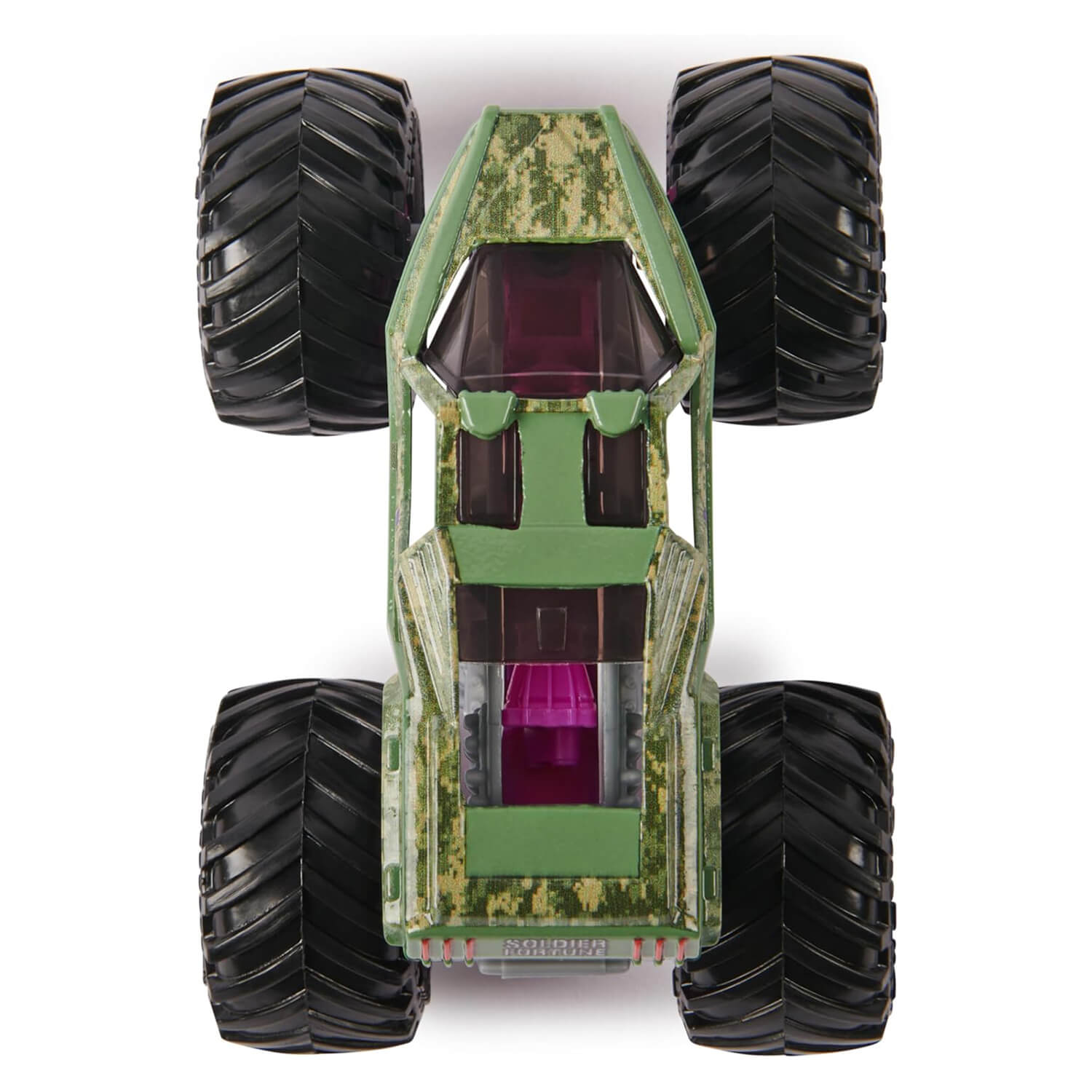 Monster Jam Soldier Fortune Die-Cast 1:64 Scale Monster Truck top