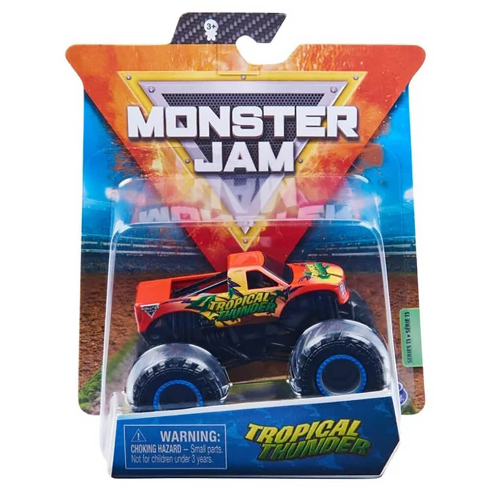 Monster Jam True Metal Tropical Thunder 1:64 Scale Vehicle