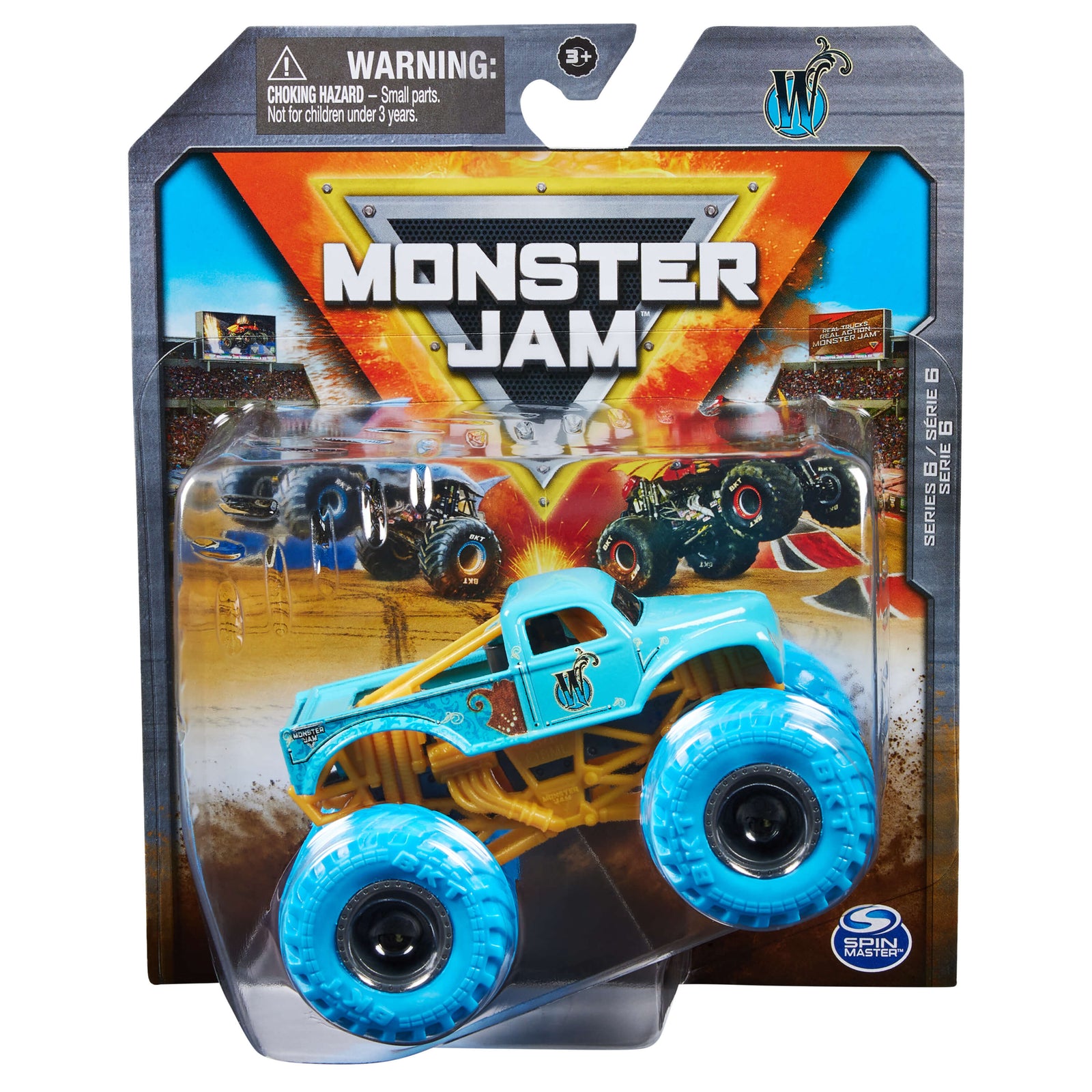 Monster Jam Whiplash Die-Cast 1:64 Scale Monster Truck