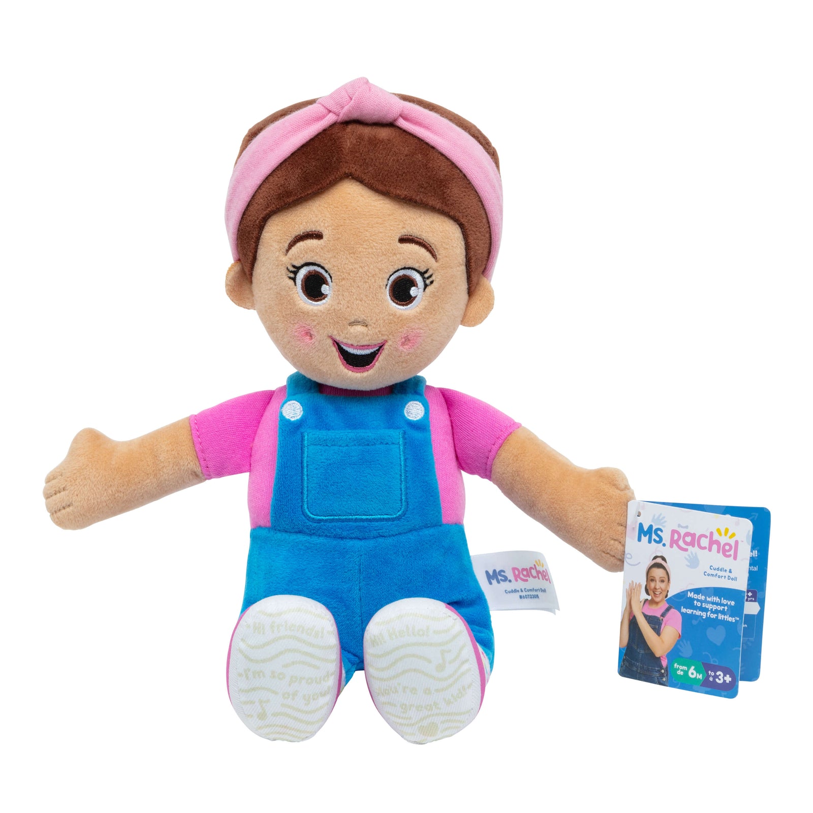 Ms Rachel Cuddle and Comfort Plush Doll