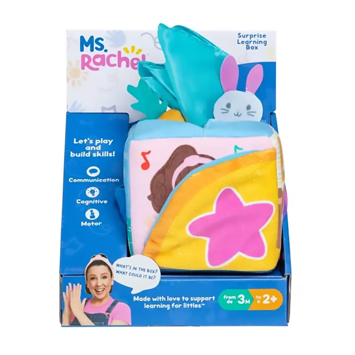 Ms Rachel Surprise Learning Box packaging