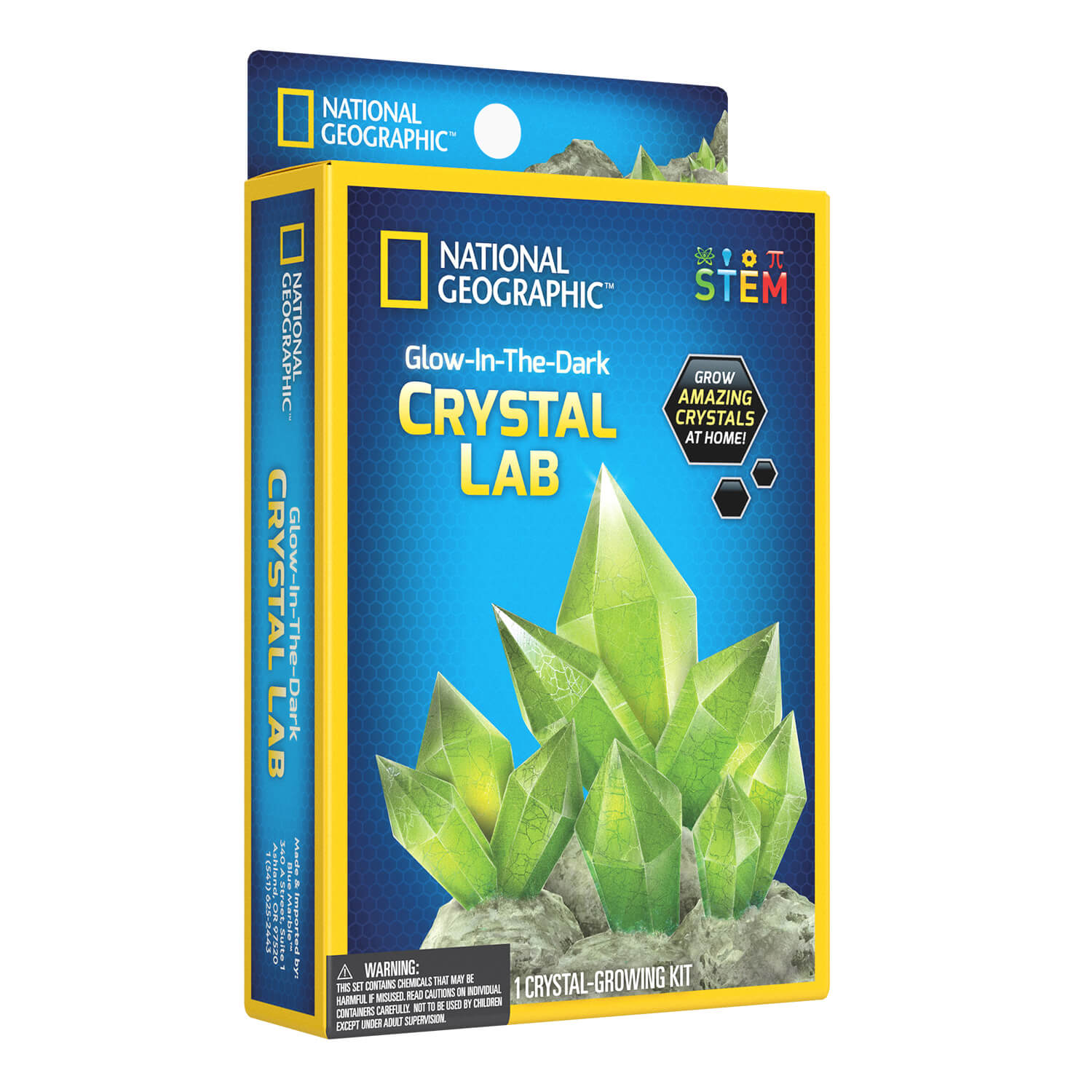 National Geographic Crystal Grow Glow in the Dark Mini Kit