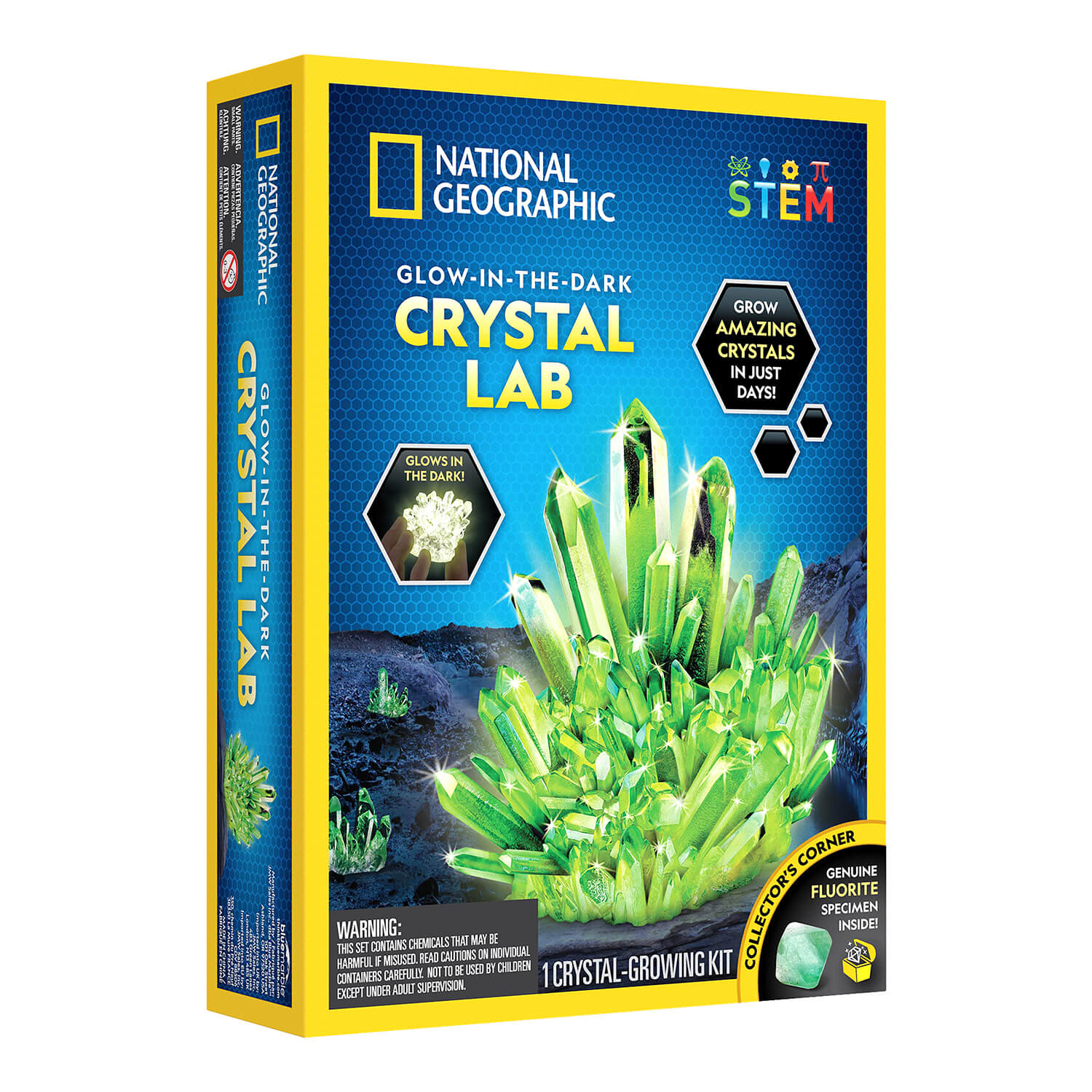 National Geographic Glow-in-the-Dark Crystal Growing Lab