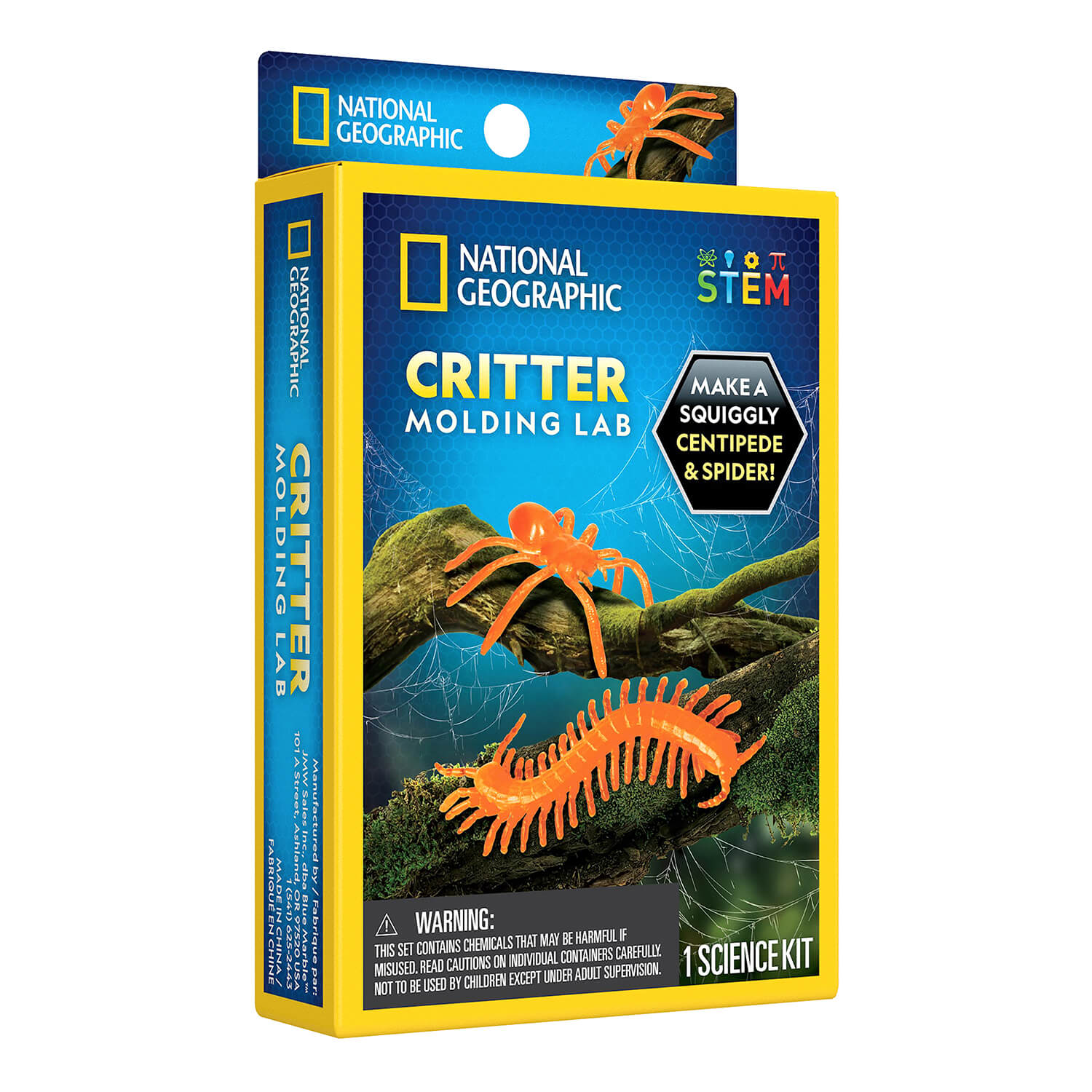 National Geographic Orange Critter Molding Lab Mini Kit