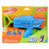 Nerf Elite Junior Racer Easy Play Dart Blaster with 4 Nerf Elite Darts packaging