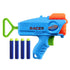 Nerf Elite Junior Racer Easy Play Dart Blaster with 4 Nerf Elite Darts