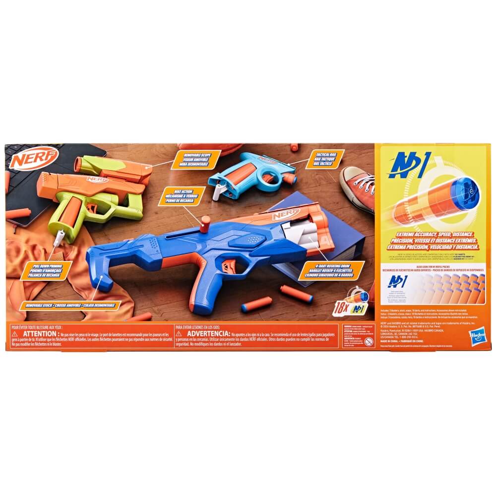 Nerf N Series Gear Up Pack 3 x Dart Blasters