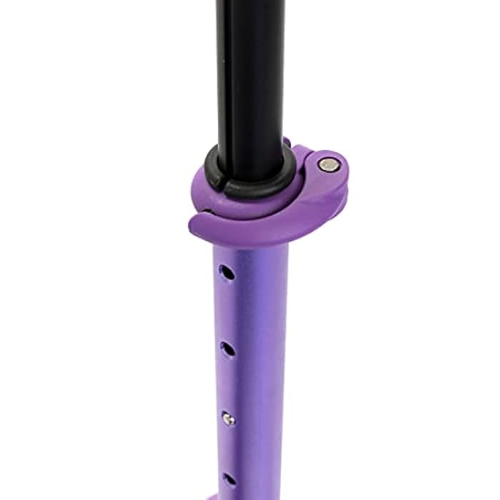 NSG YBIKE GLX Boost 3-Wheel Kick Scooter (Purple)