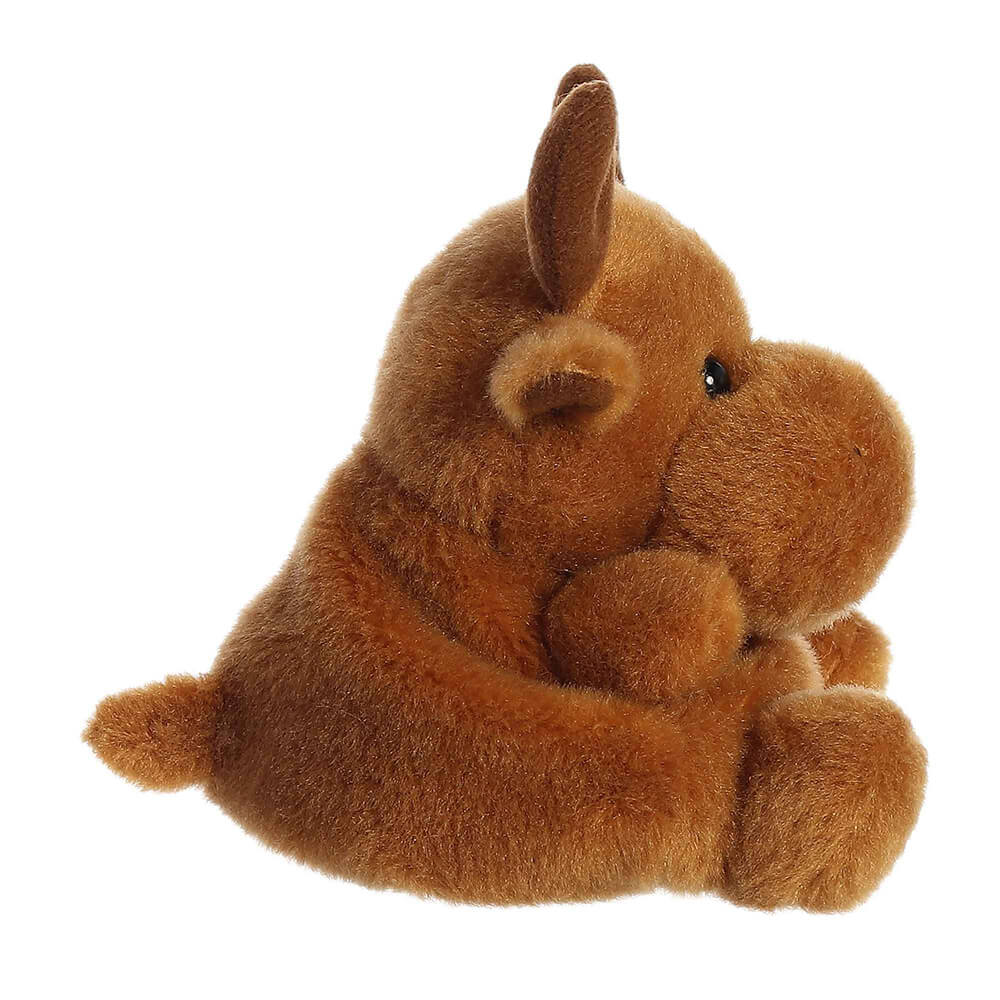 Palm Pals 5" Cinnamon Moose Stuffed Animal side