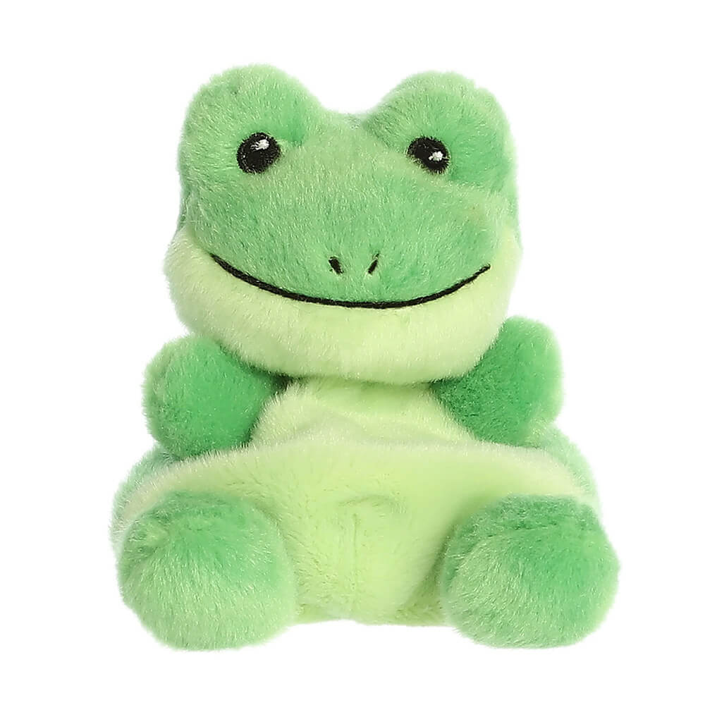 Palm Pals 5" Ribbits Frog Stuffed Animal front