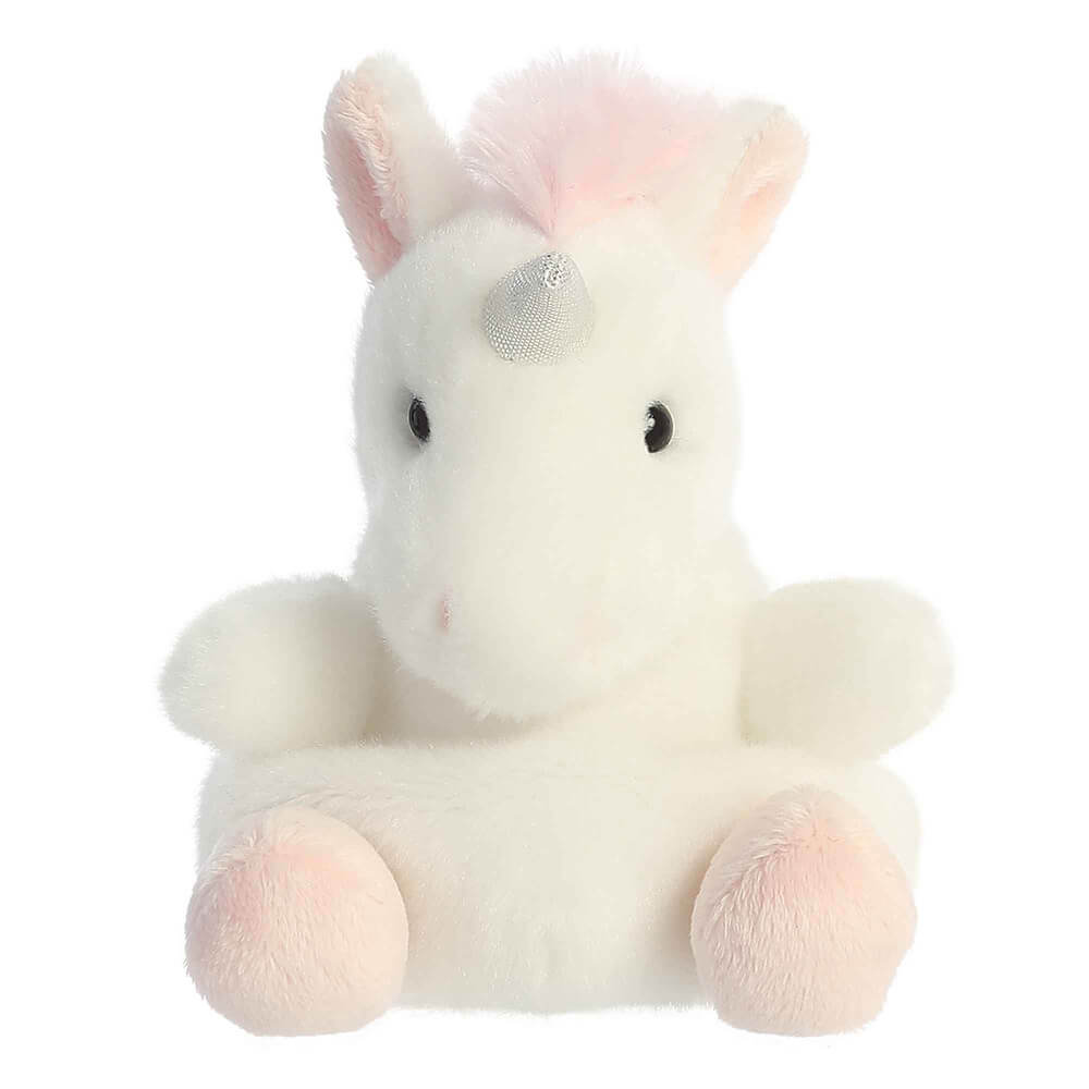 Palm Pals 5" Sassy Unicorn Stuffed Animal front