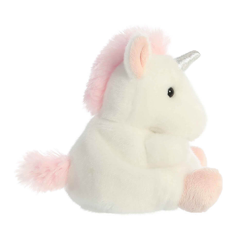 Palm Pals 5" Sassy Unicorn Stuffed Animal side