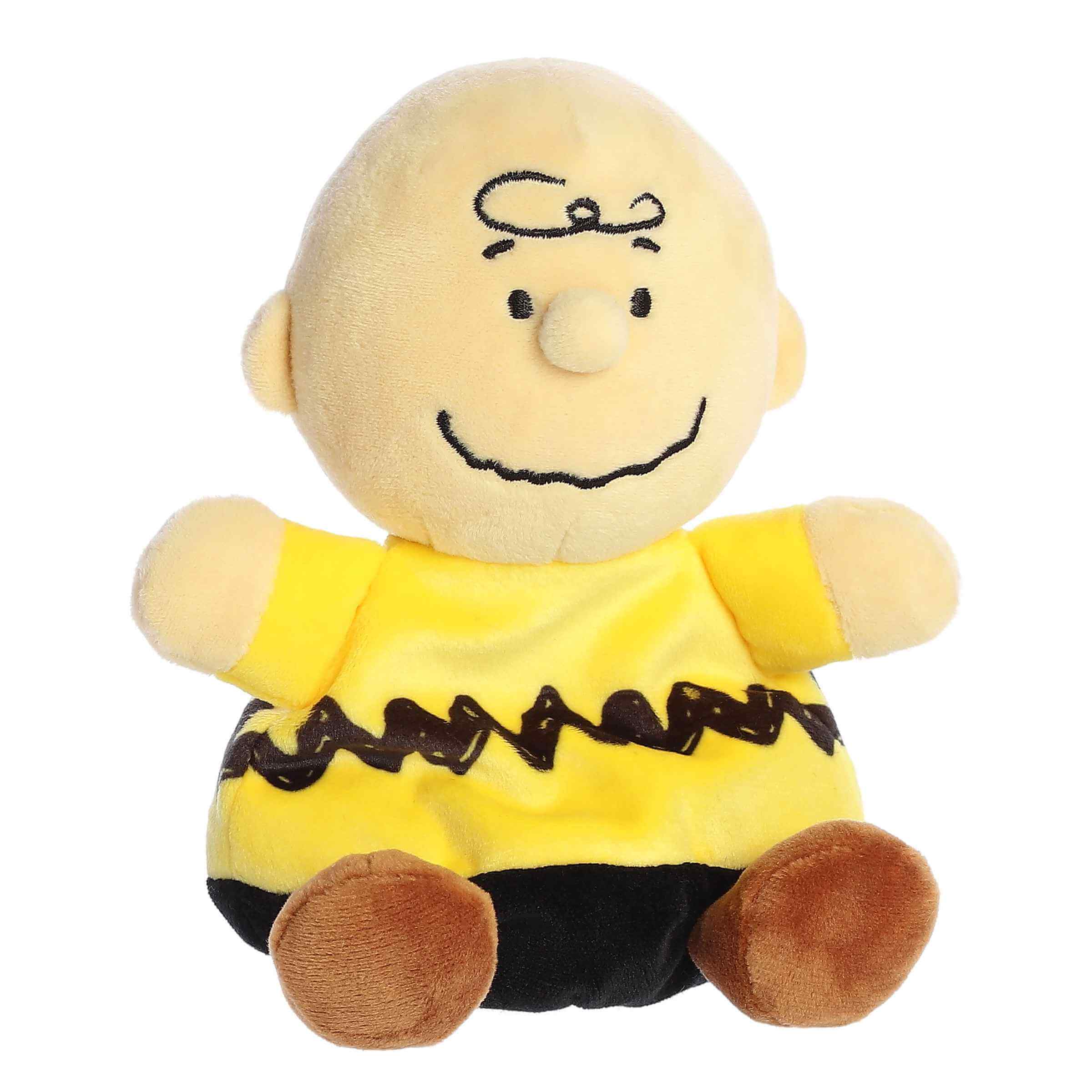 Palm Pals Peanuts Charlie Brown 5" Stuffed Animal