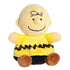 Palm Pals Peanuts Charlie Brown 5" Stuffed Animal