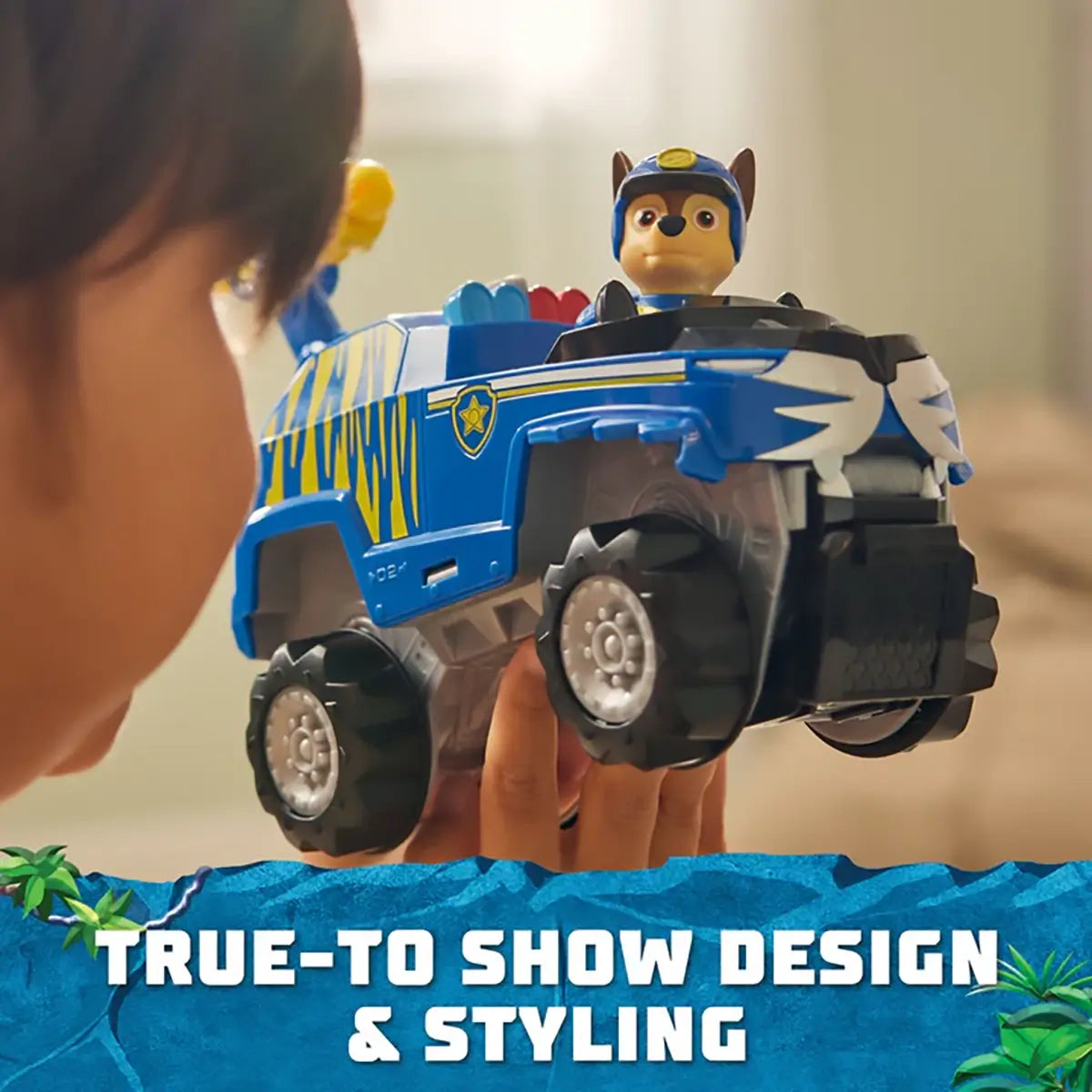 PAW Patrol Jungle Pups Chase's Tiger Vehicle true to show design