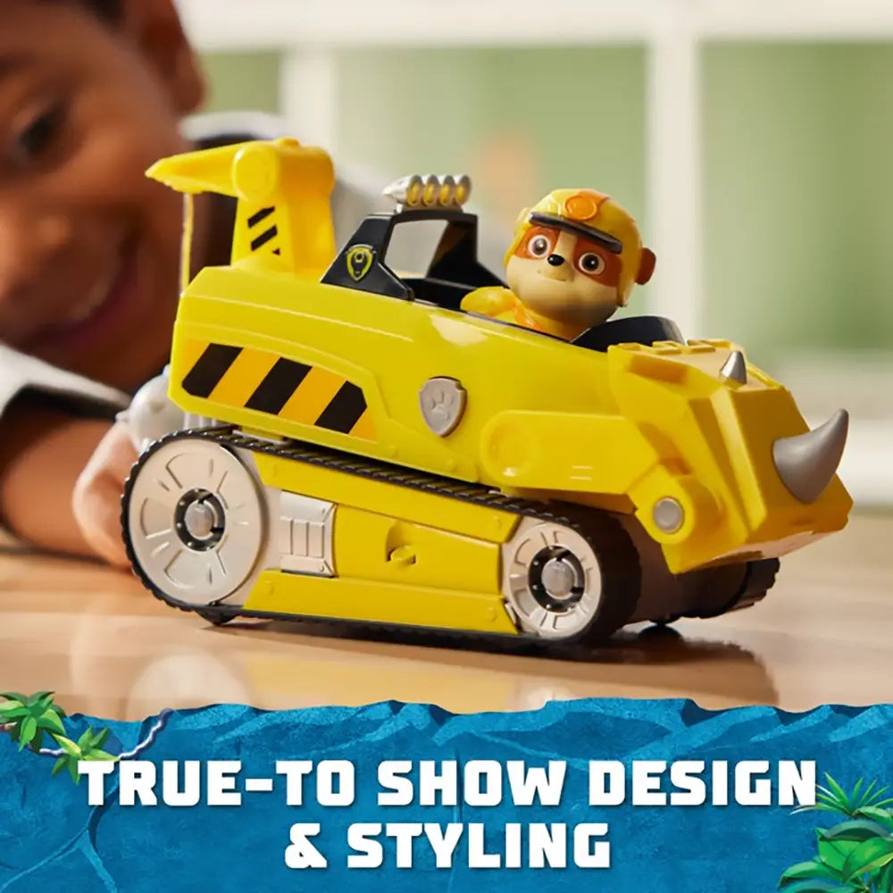 PAW Patrol Jungle Pups Rubble's Rhino Vehicle true to show design