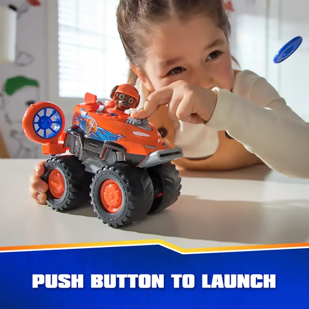 PAW Patrol Rescue Wheels Zuma's Hovercraft push button to launch