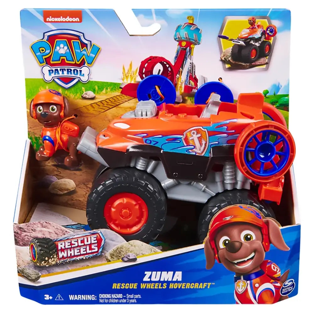 PAW Patrol Rescue Wheels Zuma's Hovercraft packaging