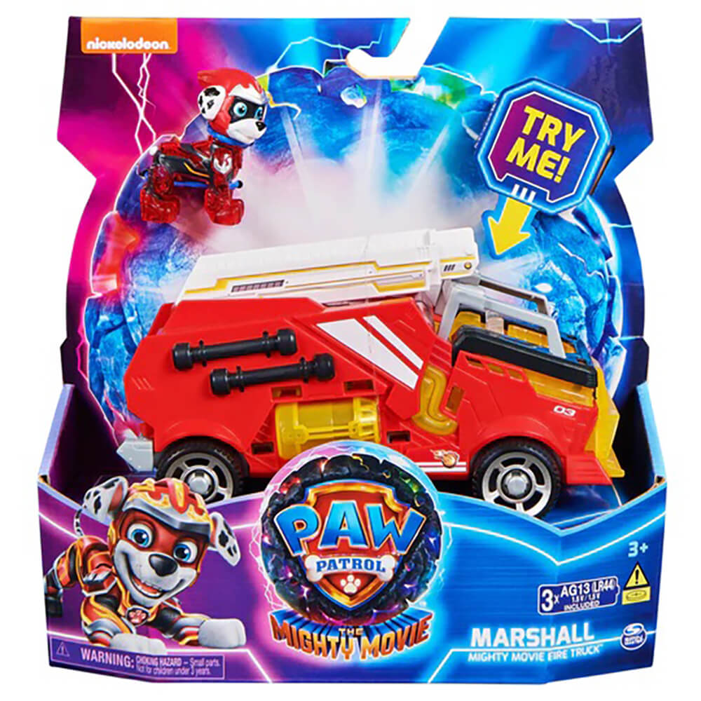 PAW Patrol The Mighty Movie Marshall's Mighty Movie Fire Truck