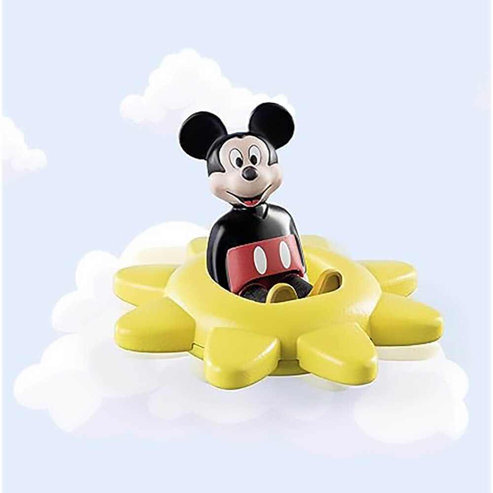 PLAYMOBIL 1.2.3 & Disney: Mickey's Spinning Sun with Rattle Feature