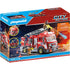 PLAYMOBIL City Action US Fire Truck with Lights (71233) Packaging