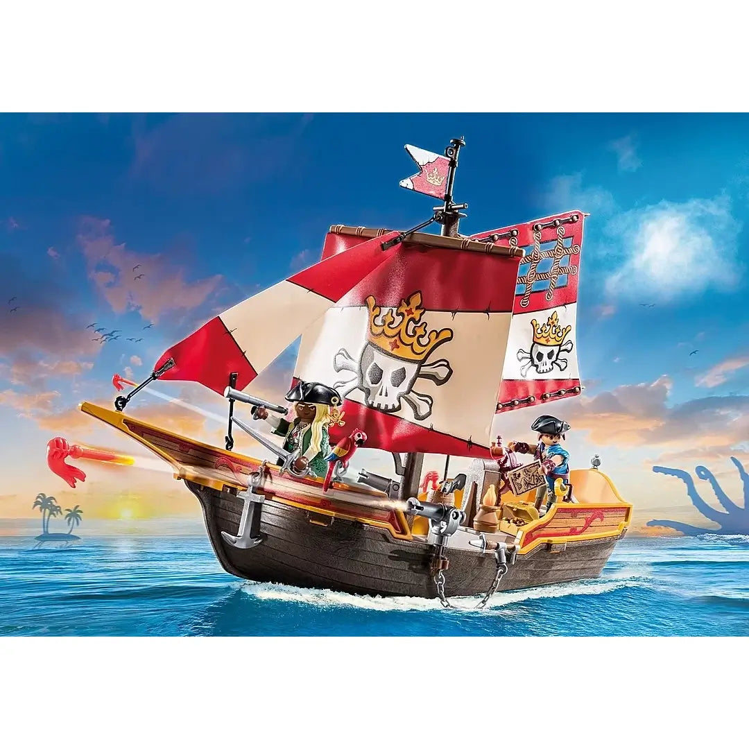 Playmobil Pirates Pirate Ship Playset 71418