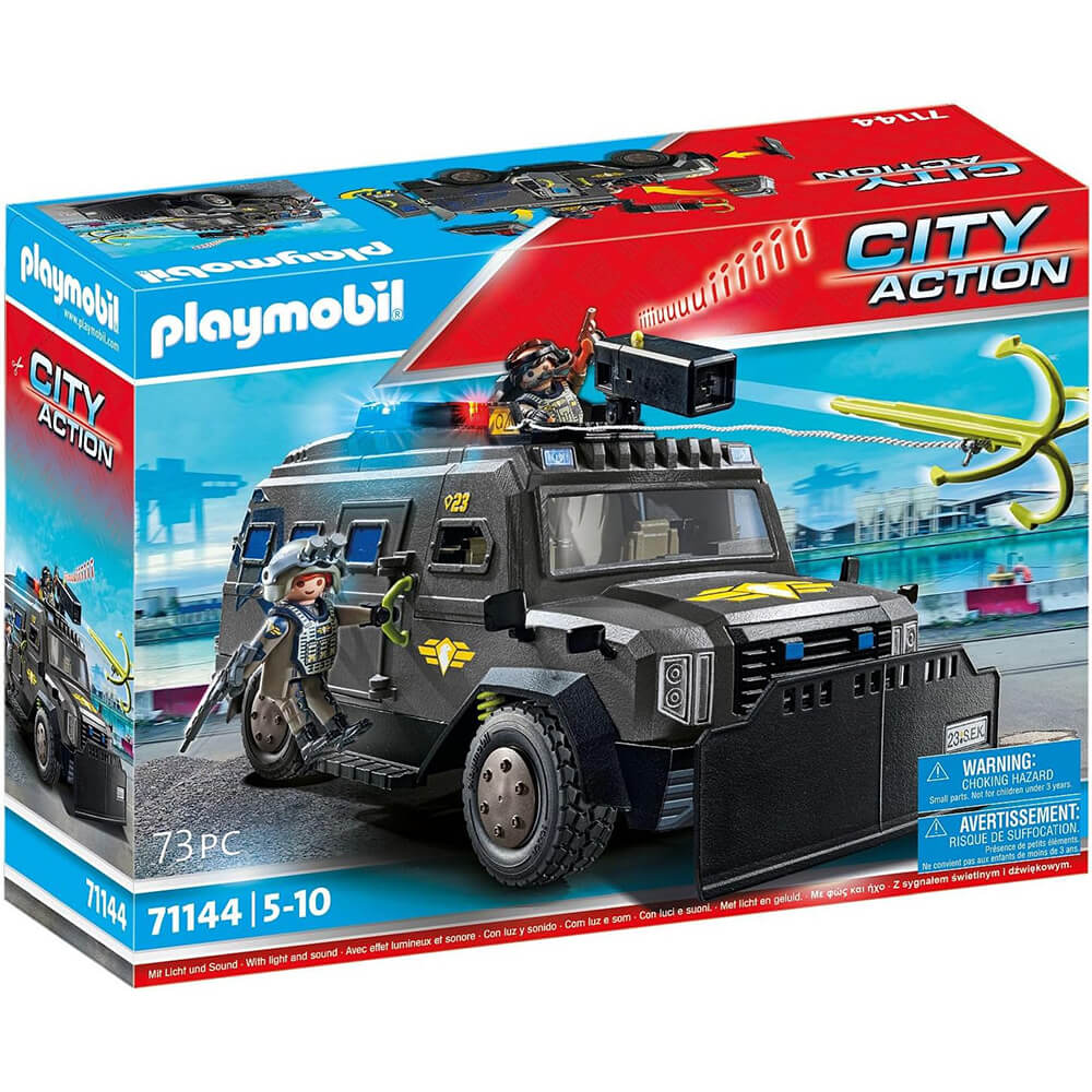 Playmobil Tactical Police: All-Terrain Vehicle Playset (71144)