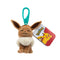 Pokemon 3.5 Inch Clip-On Eevee Plush