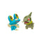 Pokemon Froakie and Axew 2 Inch Battle Figure Pack