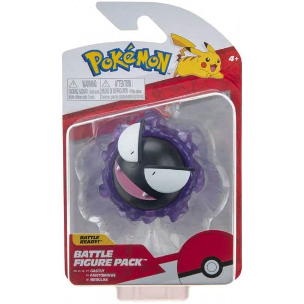 Pokemon Gastly 3 Inch Battle Figure