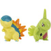 Pokemon Larvitar and Cyndaquil 2 Inch Battle Figure Pack