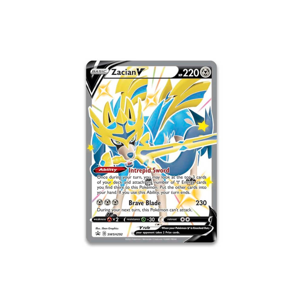 Pokemon TCG Crown Zenith Premium Figure Collection (Shiny Zacian)