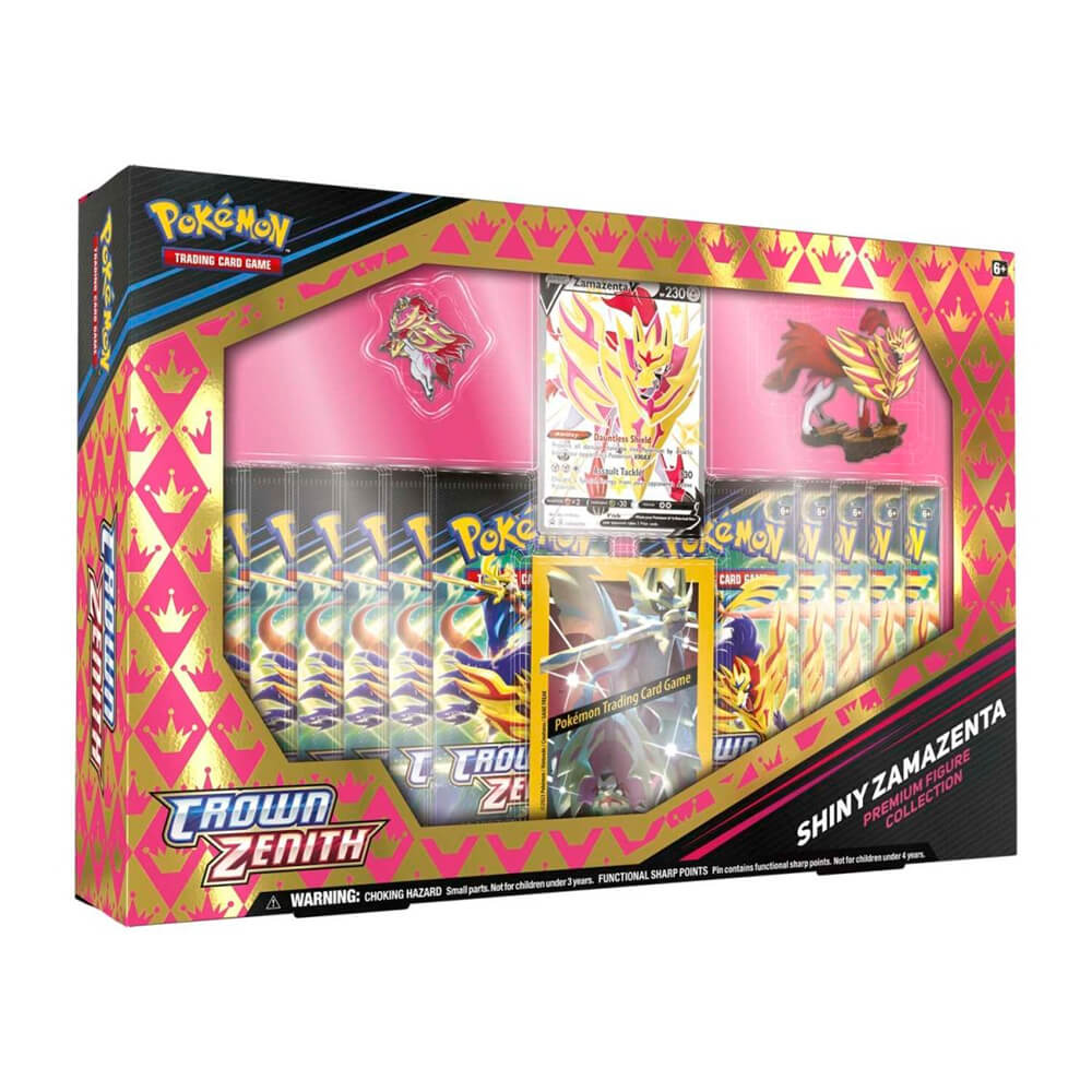 Pokemon TCG Crown Zenith Premium Figure Collection (Shiny Zamazenta)