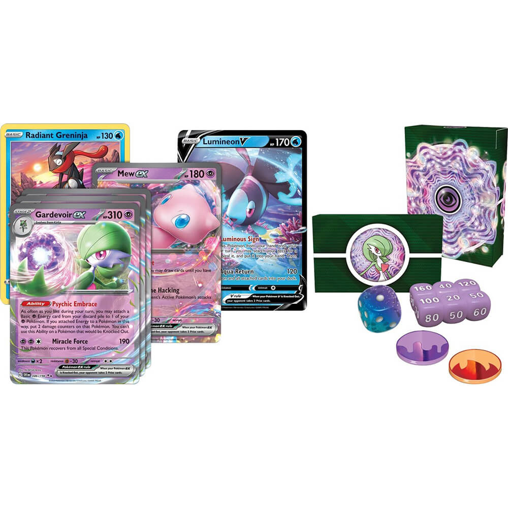 Contents of Pokemon TCG Gardevoir ex League Battle Deck