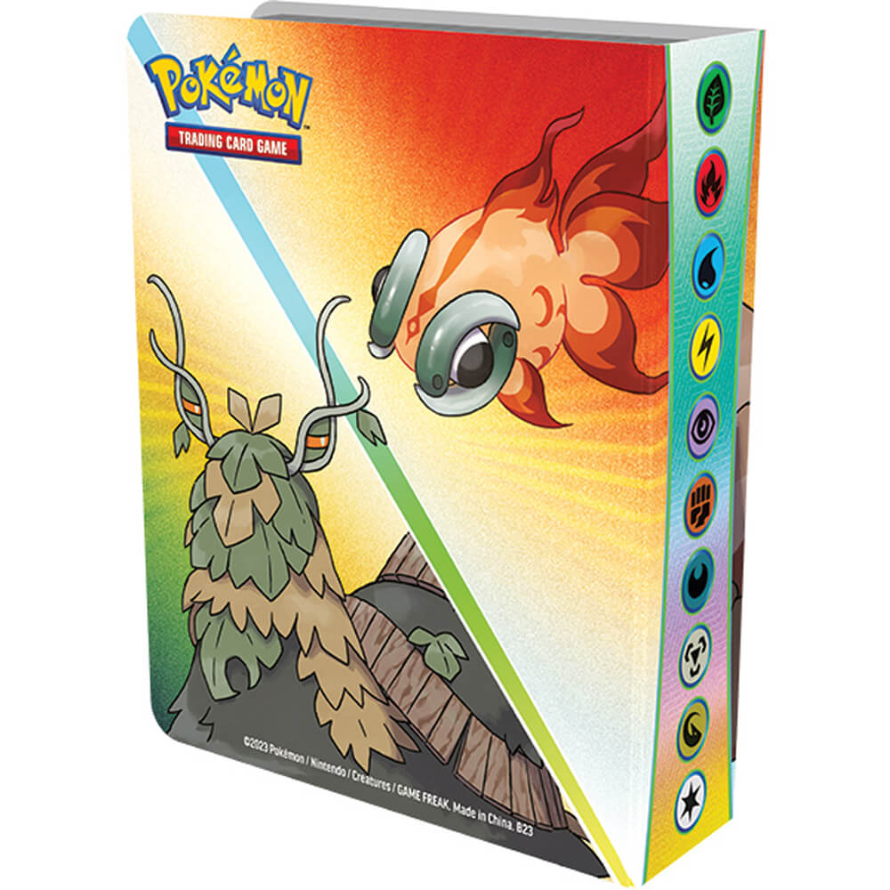 Back of the Pokemon TCG Mini Portfolio (Fall 2023)