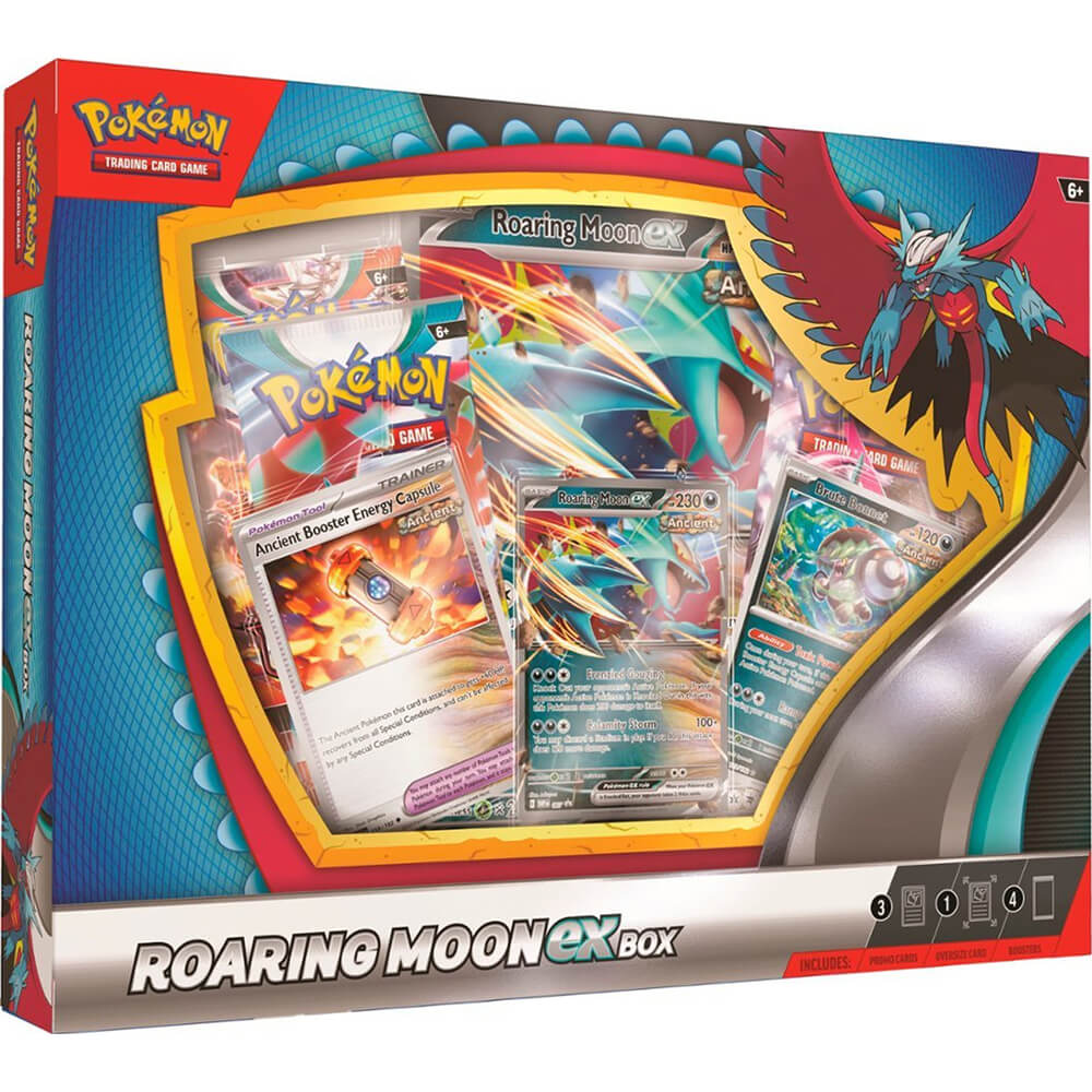 Pokemon TCG Roaring Moon ex Box