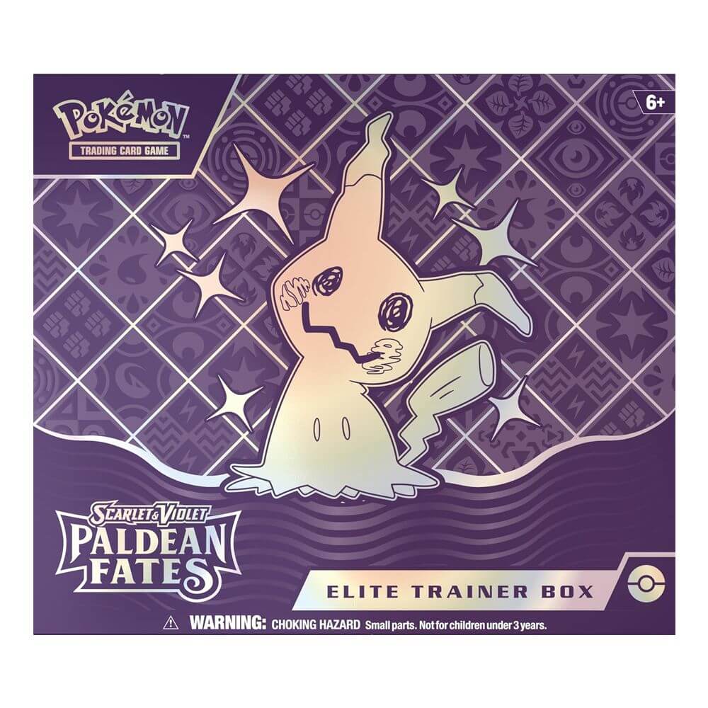 Pokemon TCG Scarlet and Violet Paldean Fates Elite Trainer Box