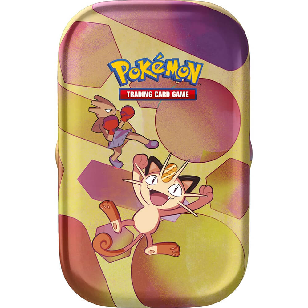 Front view image of Tin CAN Pokémon TCG: Scarlet & Violet 151 Mini Tin (Randomly Selected)