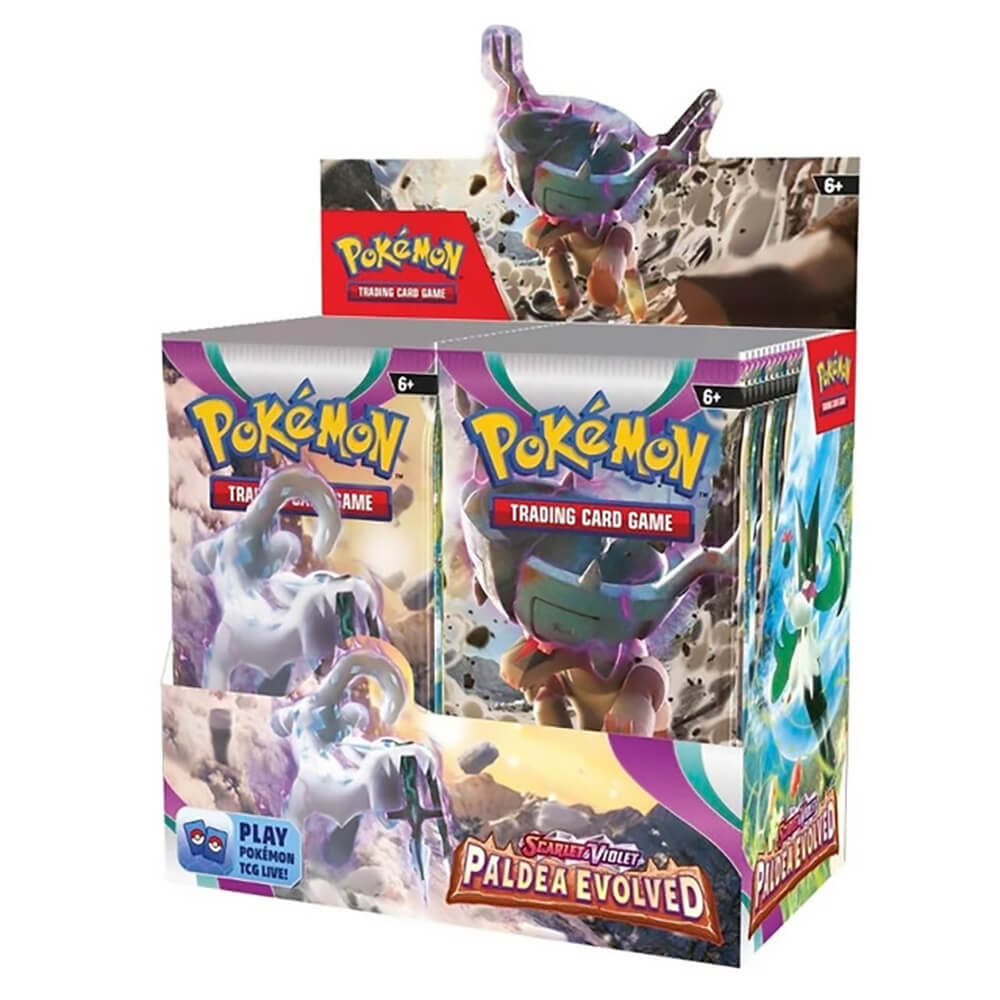 Pokemon TCG Scarlet & Violet-Paldea Evolved Booster Display Box (36 Packs)