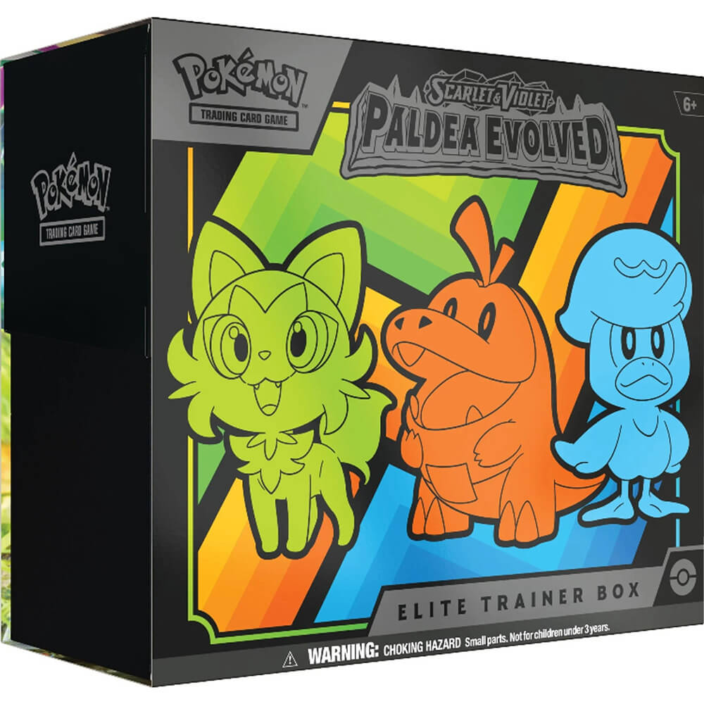 Pokemon TCG Scarlet & Violet-Paldea Evolved Elite Trainer Box