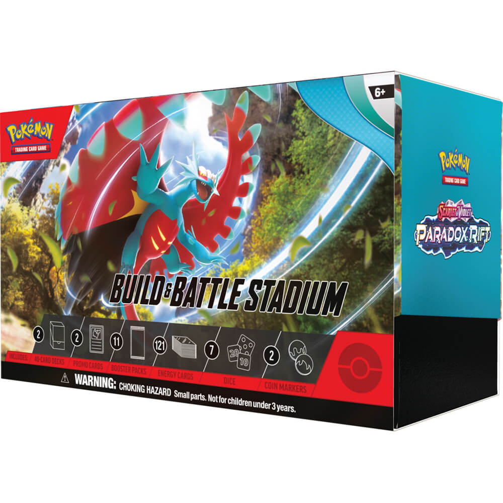 Pokemon TCG Scarlet & Violet Paradox Rift Build & Battle Stadium