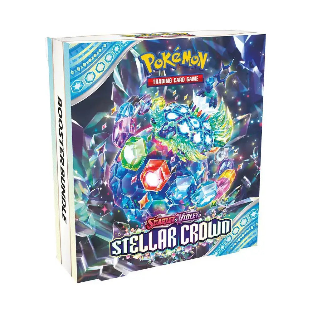 Pokemon TCG Scarlet & Violet Stellar Crown Booster Bundle (6 Packs)