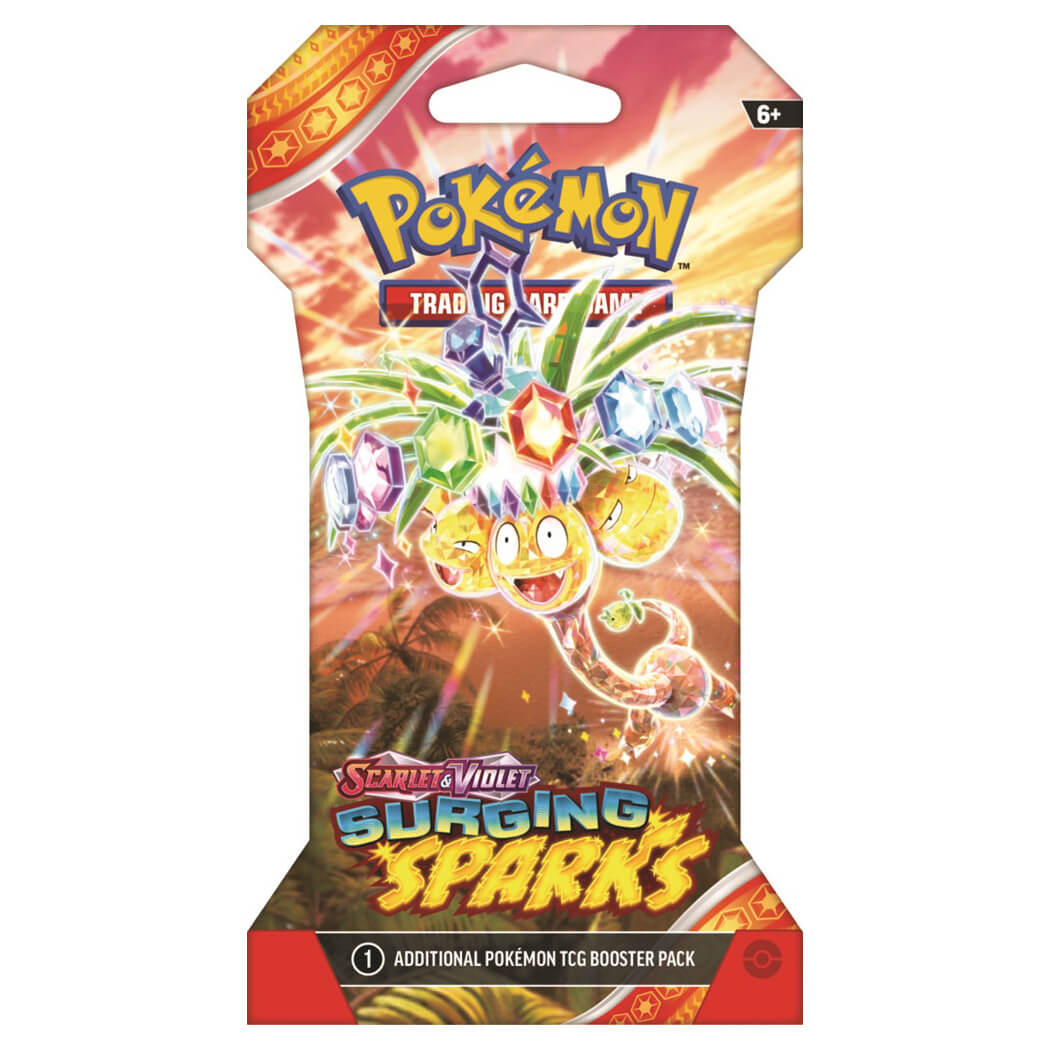 Pokemon TCG Scarlet & Violet Surging Sparks Sleeved Booster Pack