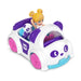 Polly Pocket and panda riding in convertible