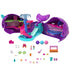 Polly Pocket Sparkle Cove Adventure Narwhal Adventurer Boat Playset pieces included